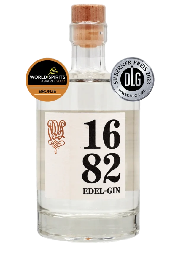 1682 Edel Gin Klosterbrennerei, World Spirits Award 2023, DLG 2023