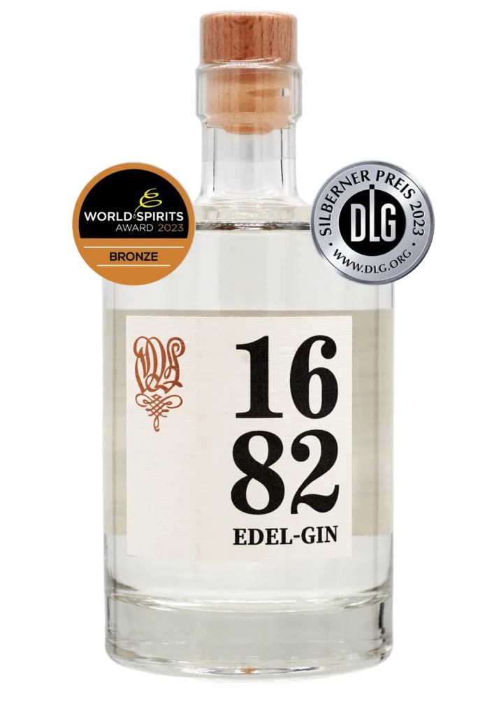 1682 Edel Gin Klosterbrennerei, World Spirits Award 2023, DLG 2023