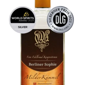 Berliner Sophie - Milder Kümmel DLG2023 World Spirits Award Silber