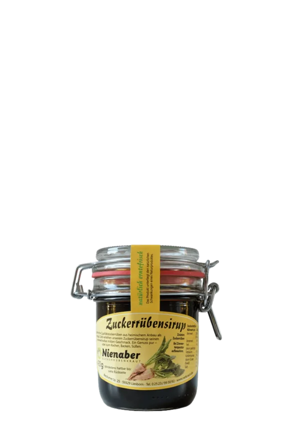 Nienaber - Zuckerrübensirup im 430g Glas mit Bügelöffnung