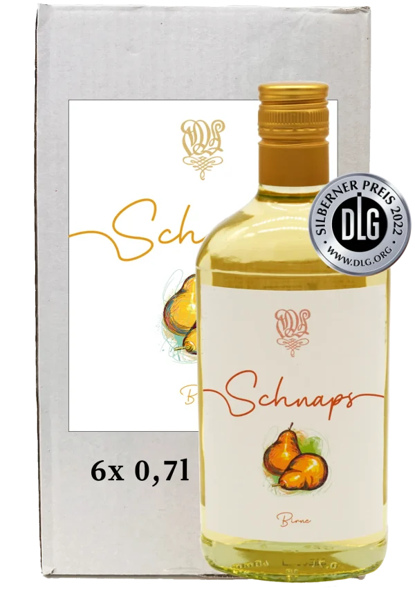 Schnaps Birne 6er Karton 0,7l