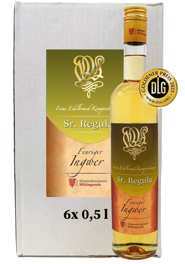 Sr. Regula – Feuriger Ingwer 6er Karton 0,5l