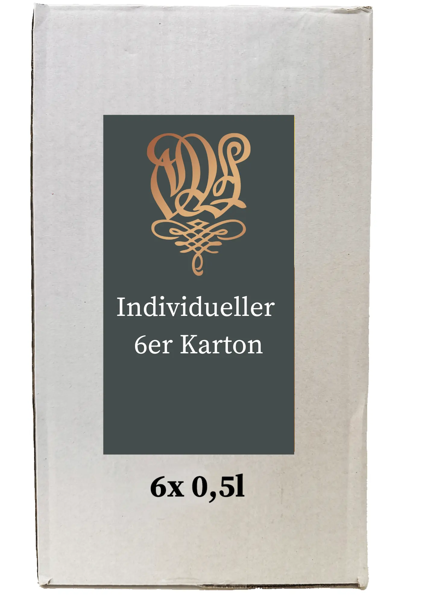 Individueller 6er Karton 0,5l Spirituosen