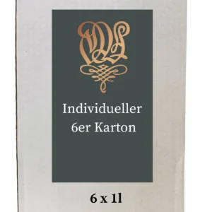 Individueller 6er Karton 1l Spirituosen