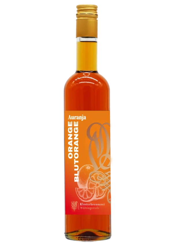 Auranja Orange-Blutorange Likör von der Klosterbrennerei Wöltingerode