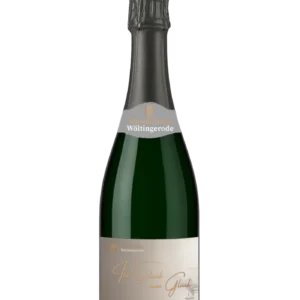 Wöltingerode Sekt trocken. Mit dem Slogan: Ihr Schluck zum Glück.