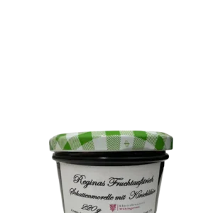 Reginas Fruchtaufstrich – Schattenmorelle mit Kirschlikör