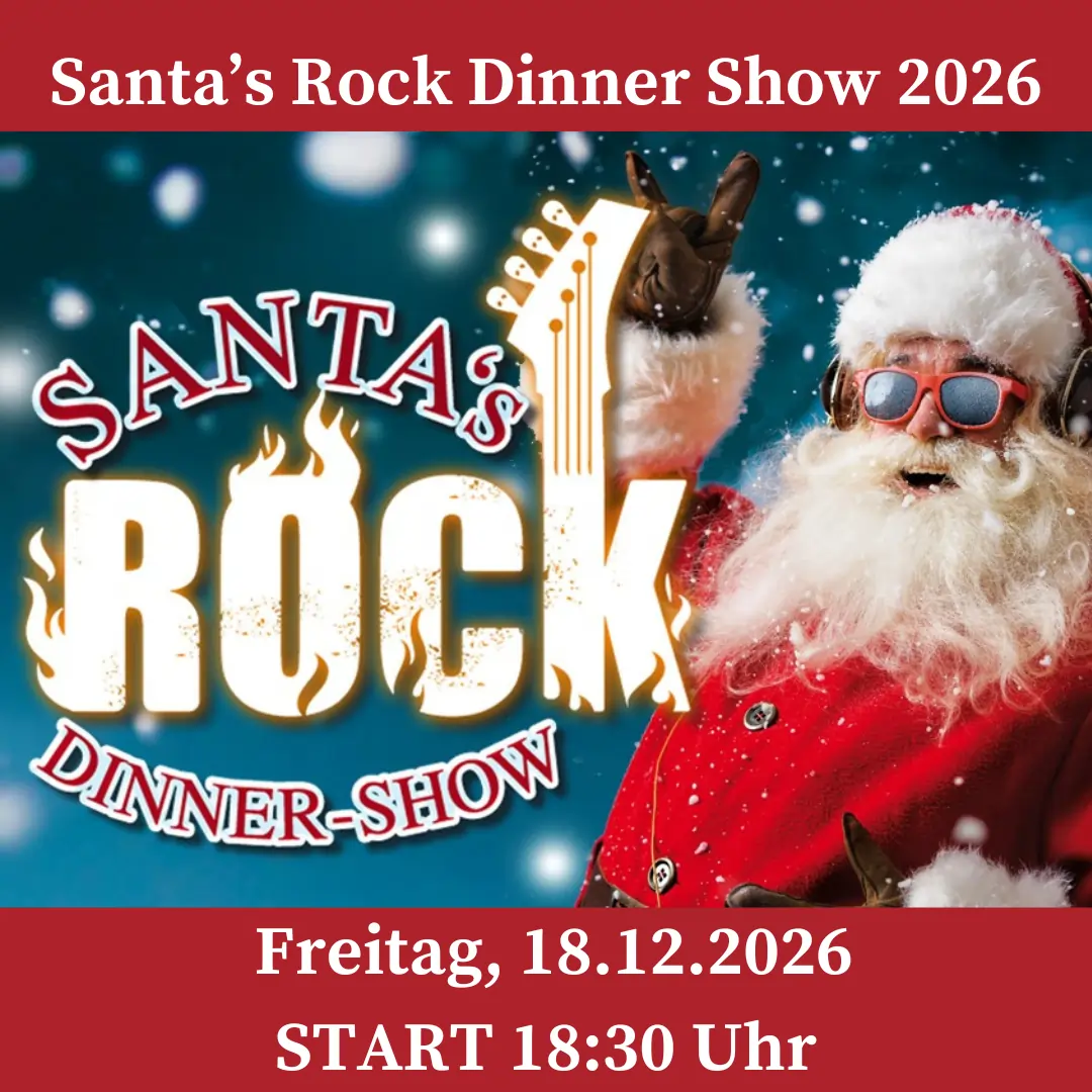 Tickets Santa’s Rock Dinner Show 2026