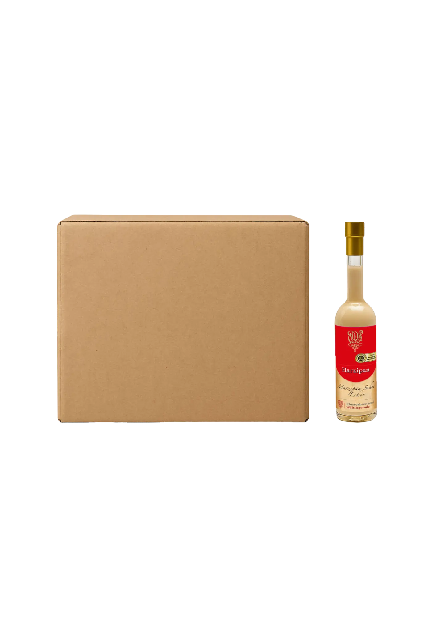 Harzipan - Marzipan Sahne Likör 0,1l Karton